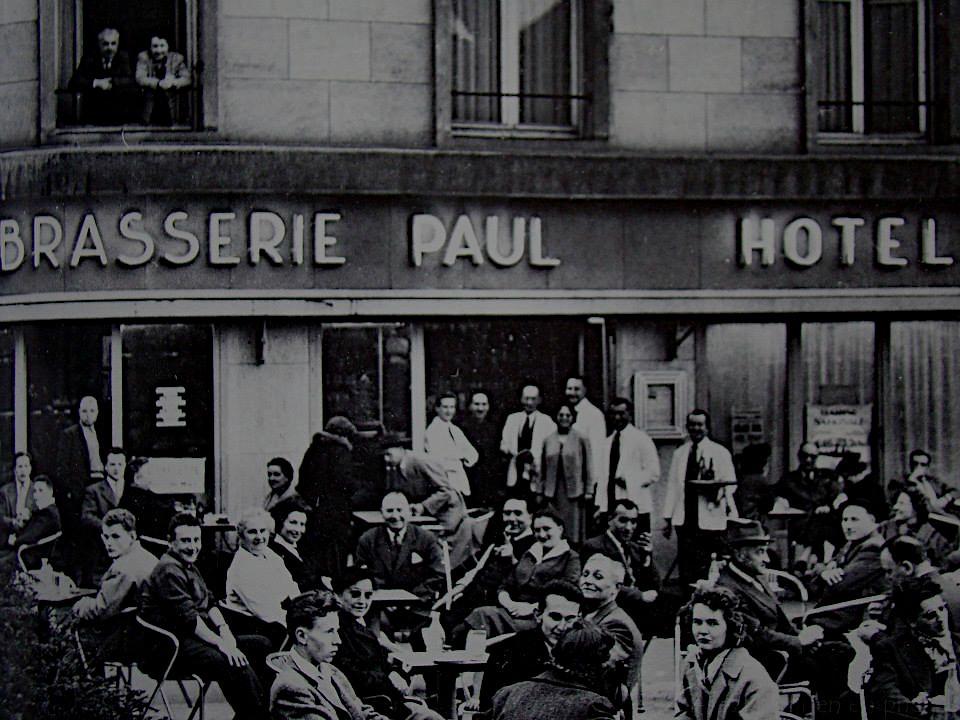 Photo de la Brasserie Paul dans les années 50