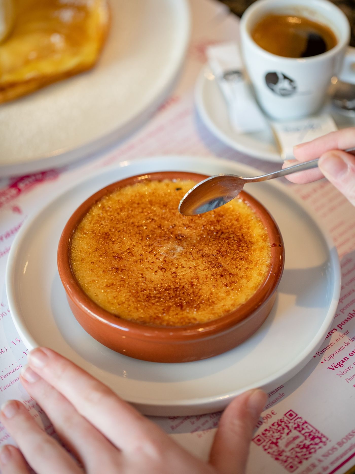La grande crème au caramel blond de la Brasserie Paul